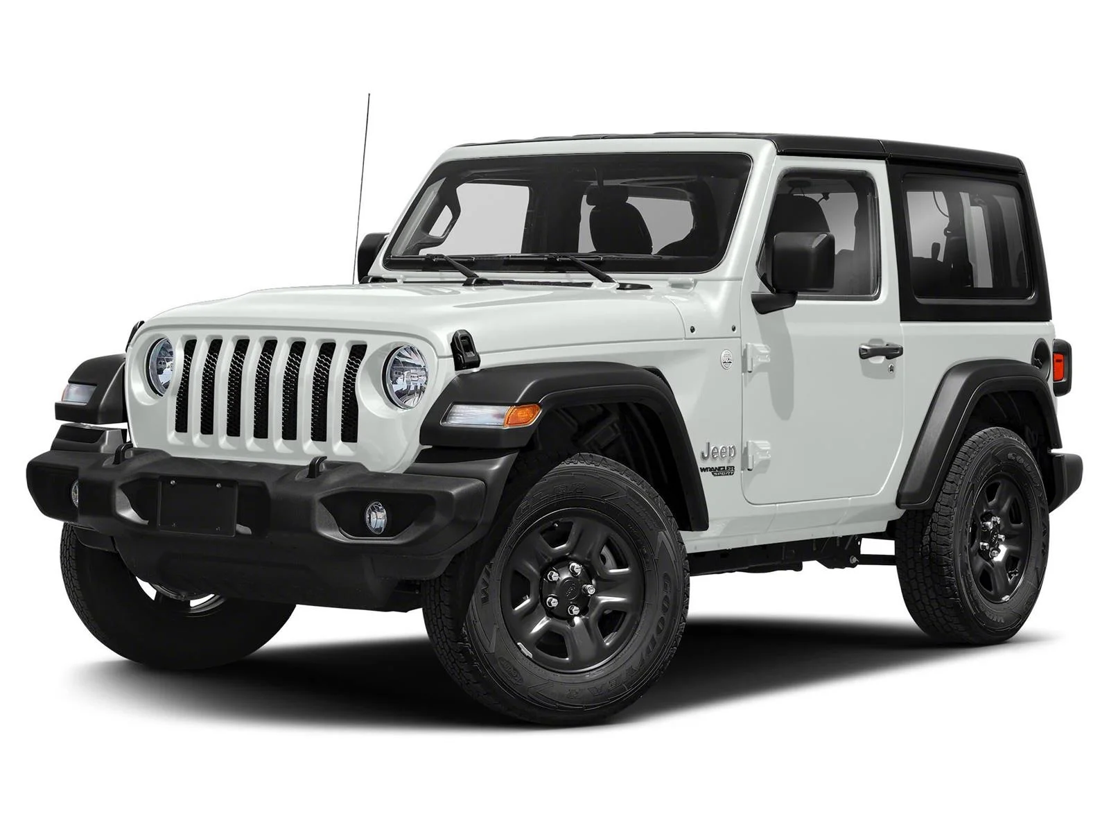 Used 2021 Bright White Clearcoat Jeep Sport image 1