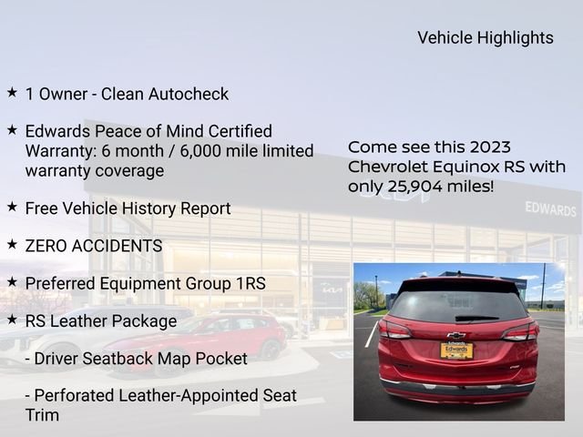 Used 2023 Red Chevrolet RS image 11