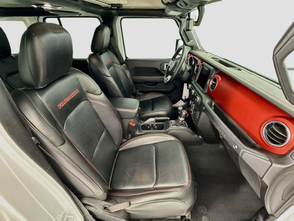 Used 2020 Bright White Clearcoat Jeep Unlimited Rubicon image 19
