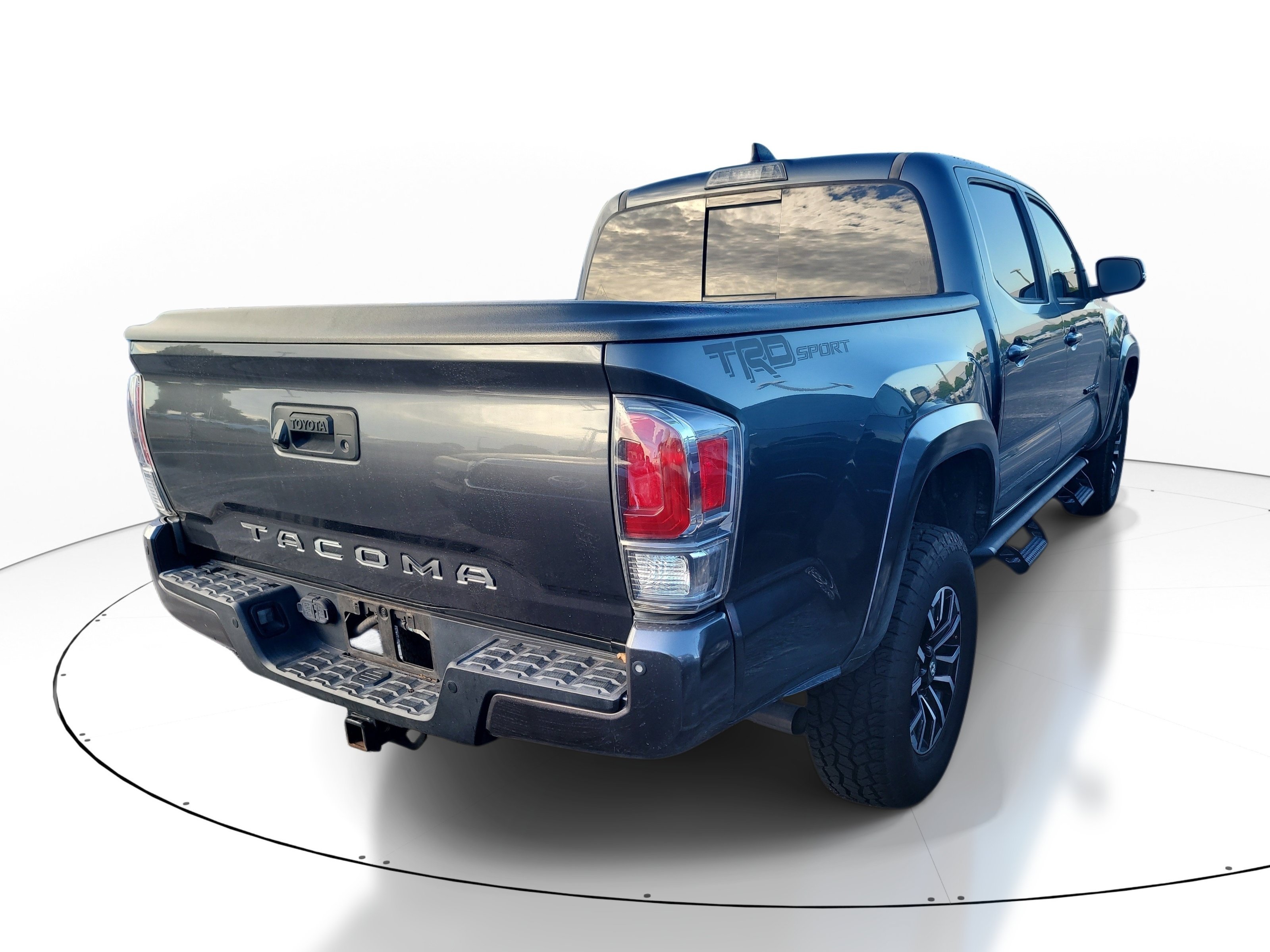 Used 2021 Magnetic Gray Metallic Toyota TRD Sport image 6