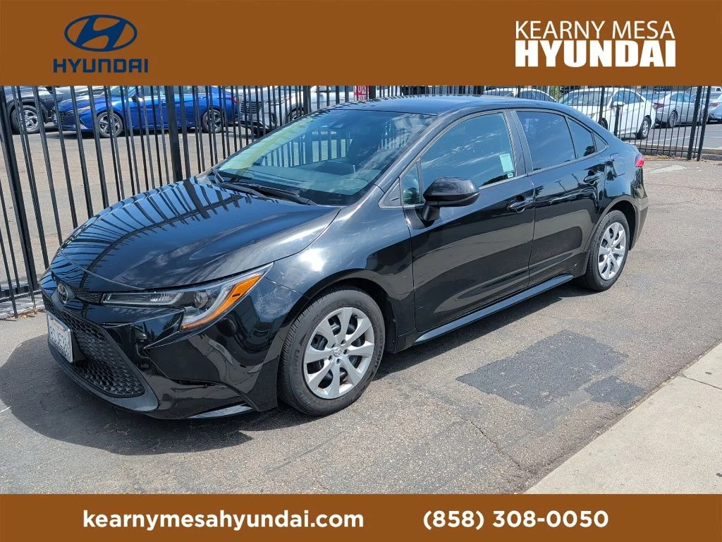 Used 2020 Black Toyota LE image 16