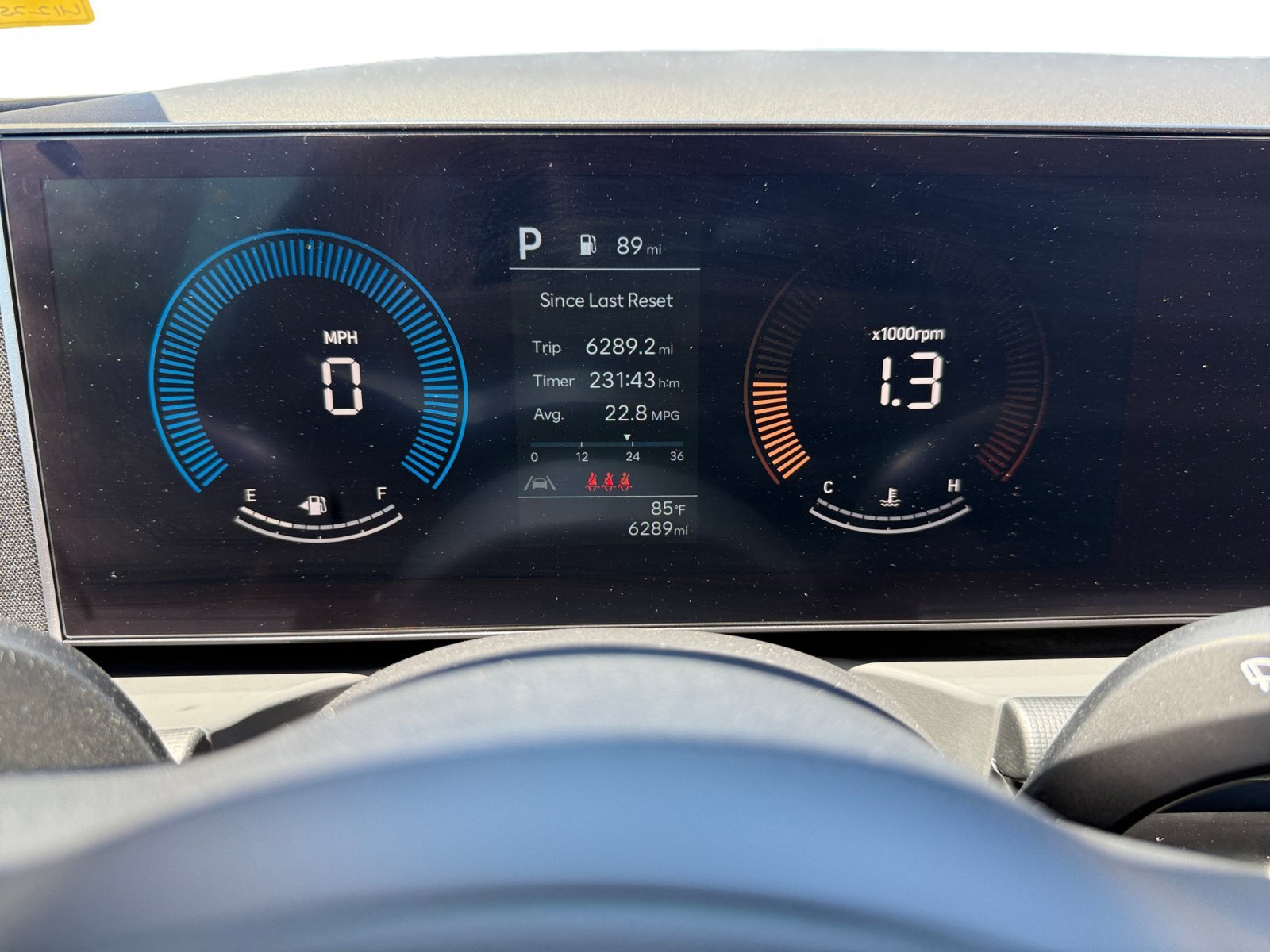 Certified Used 2025 Blue / Stone Hyundai SE image 11