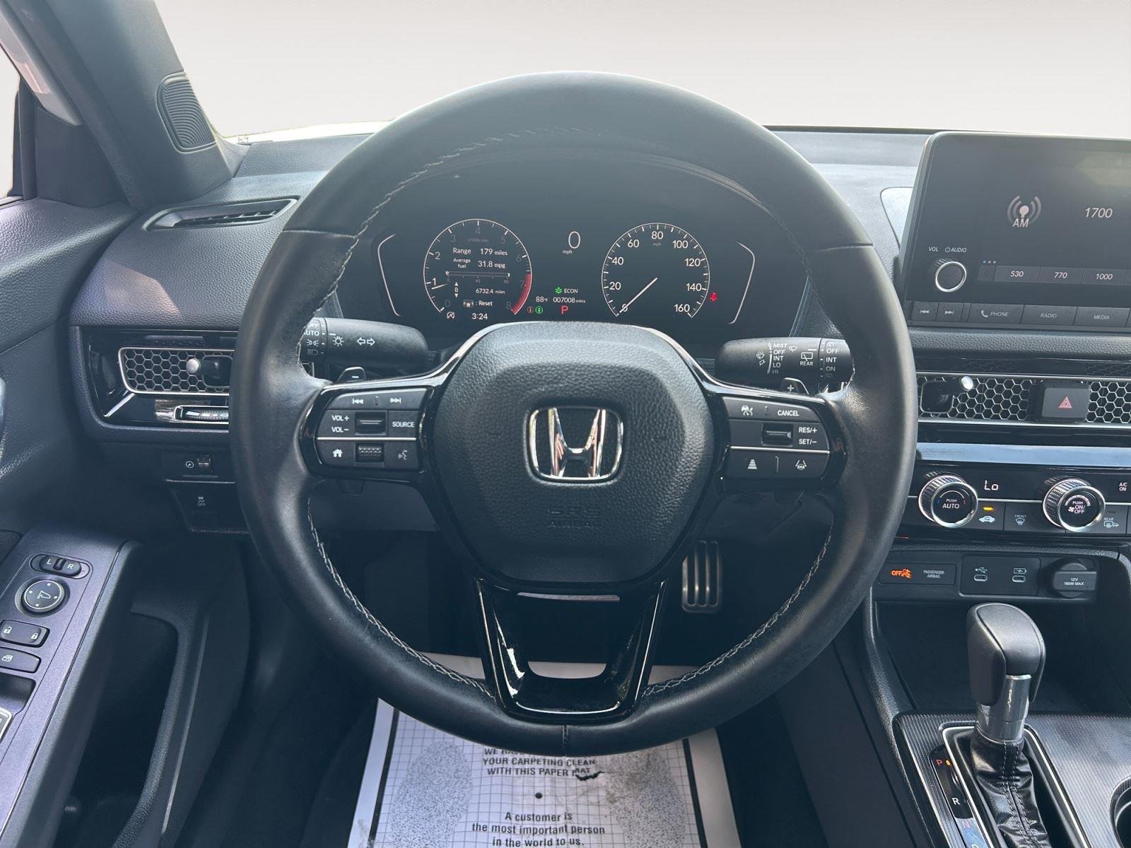 Used 2025 Platinum White Pearl Honda Sport image 12