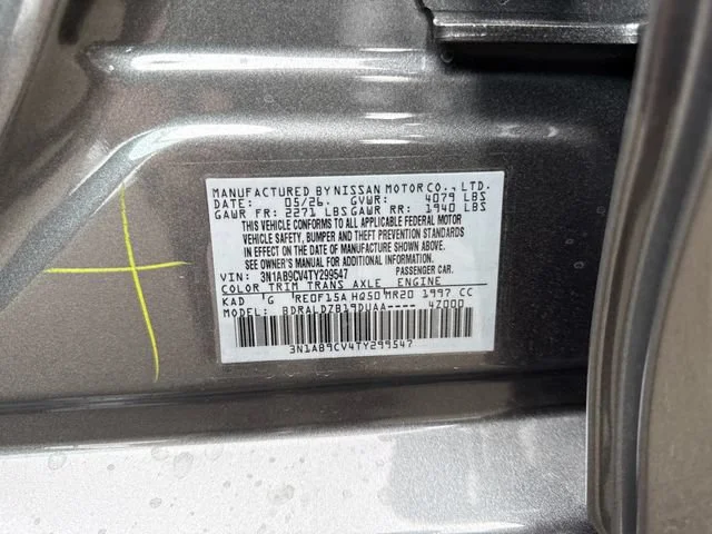 New 2026 Gun Metallic Nissan SV image 16