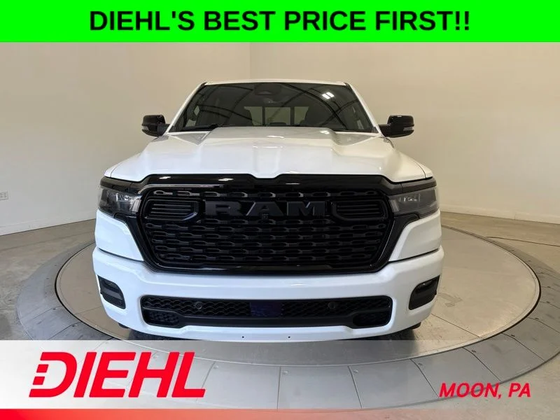 New 2026 Bright White Clear-Coat Exterior Paint RAM Big Horn/Lone Star image 2
