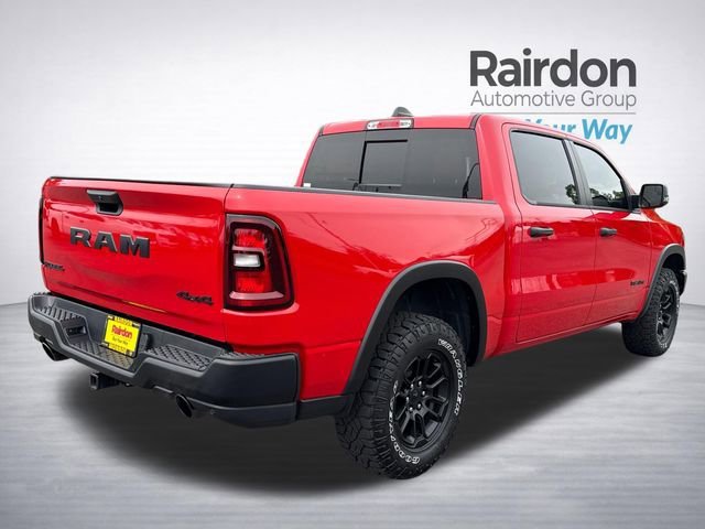 Used 2025 Flame Red Clearcoat Ram Rebel image 7
