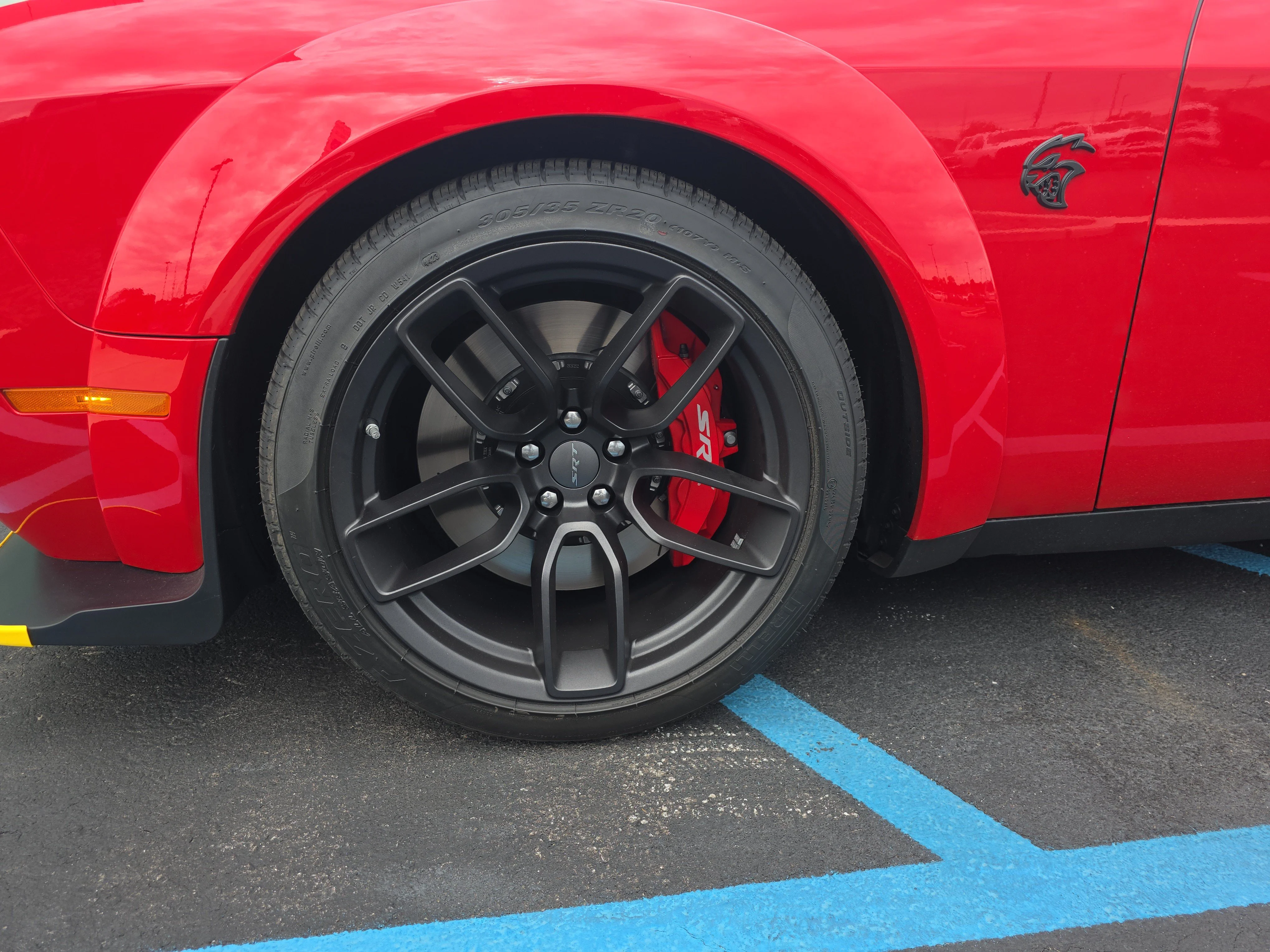 Used 2023 Torred Clearcoat Dodge SRT Hellcat Widebody Jailbreak image 7