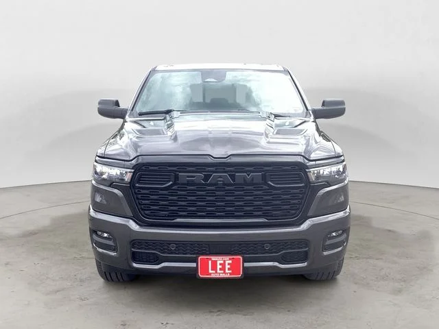 New 2026 Granite Crystal Metallic Clearcoat Ram EXPRESS CREW CAB 4X4 5