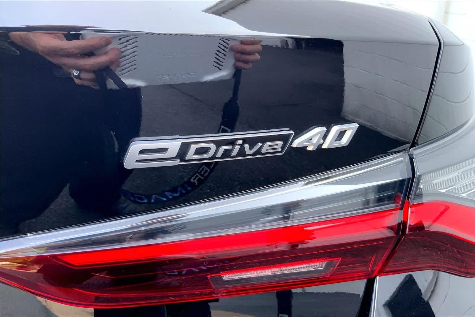 Used 2023 Jet Black BMW eDrive40 image 32