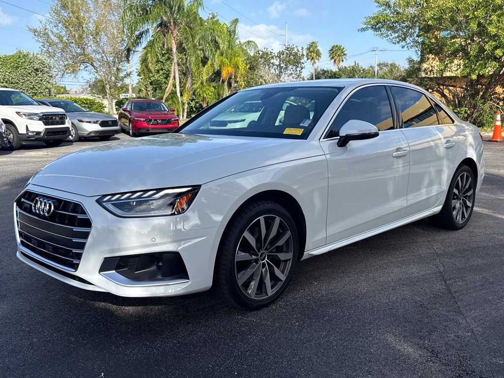 Used 2021 White Audi 40 Premium Plus image 1