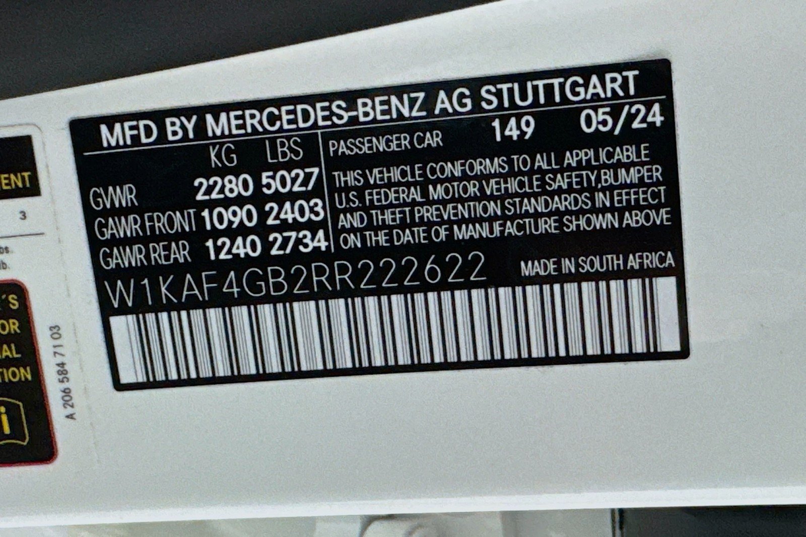 Certified Used 2024 Polar White Mercedes-Benz C 300 image 26