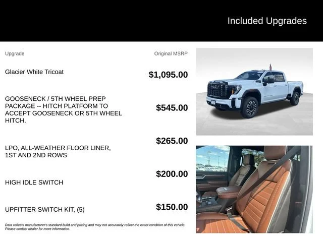 New 2026 Glacier White Tricoat GMC Denali Ultimate image 5
