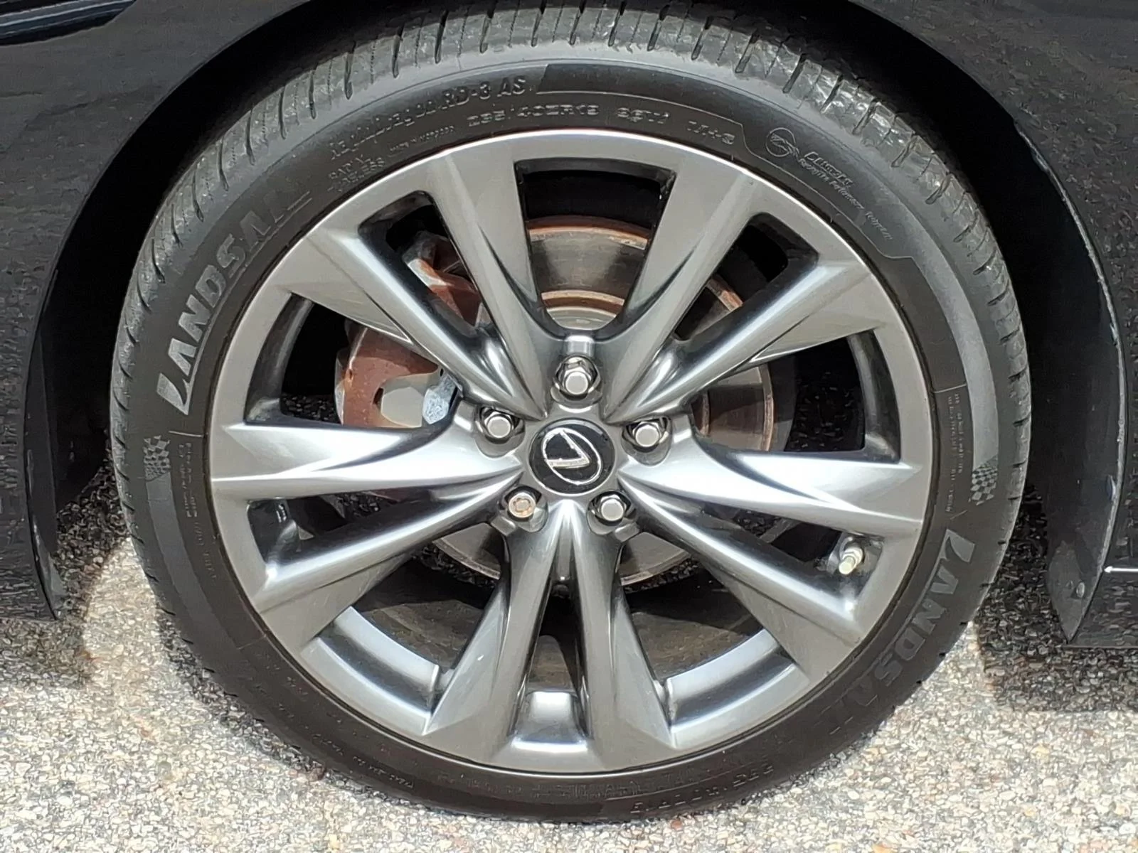 Used 2021 Obsidian Lexus ES 350 F SPORT image 4