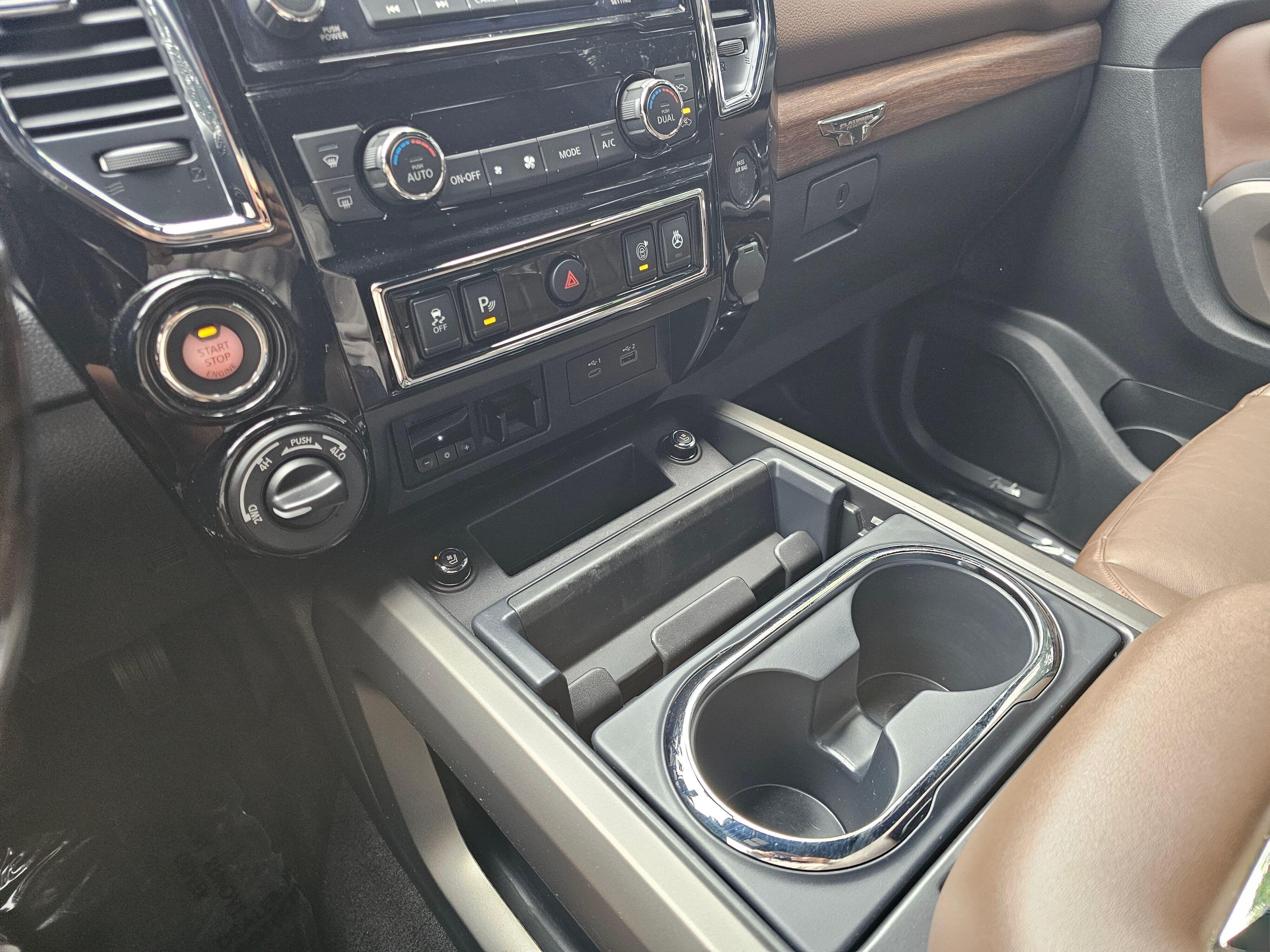 Used 2021 Super Black Nissan Platinum Reserve image 29
