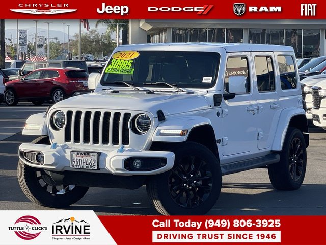 2021 Jeep Wrangler 4xe Unlimited Sahara High Altitude