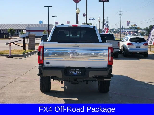 New 2026 Star White Metallic Tri-Coat Ford F-350® King Ranch® image 6