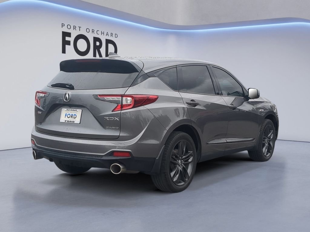 Used 2024 Liquid Carbon Metallic Acura A-Spec Package image 6