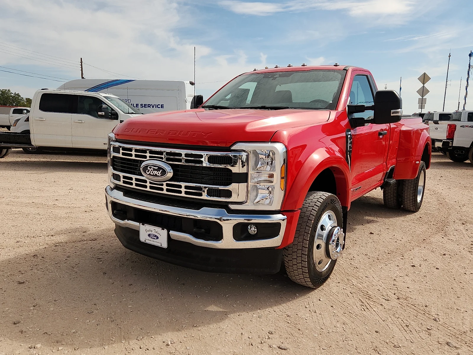New 2027 Race Red Ford XLT image 3