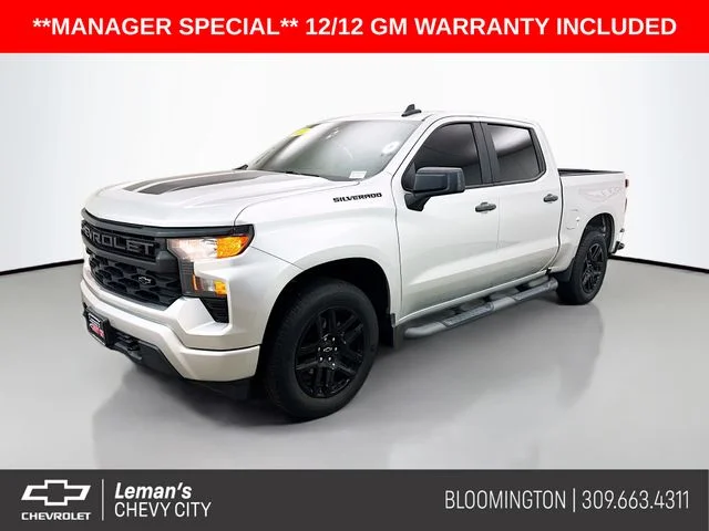 2022 Chevrolet Silverado 1500 Custom for sale at Leman's Chevy City