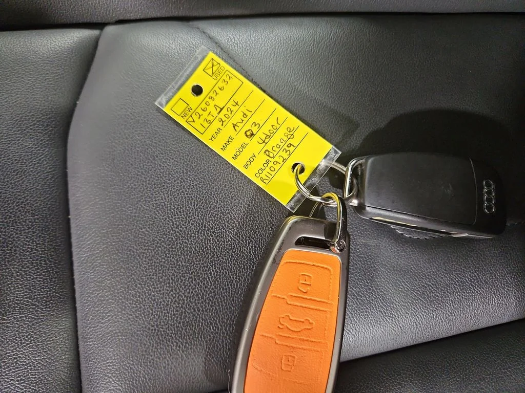 Used 2024 Orange Audi Premium Plus image 28
