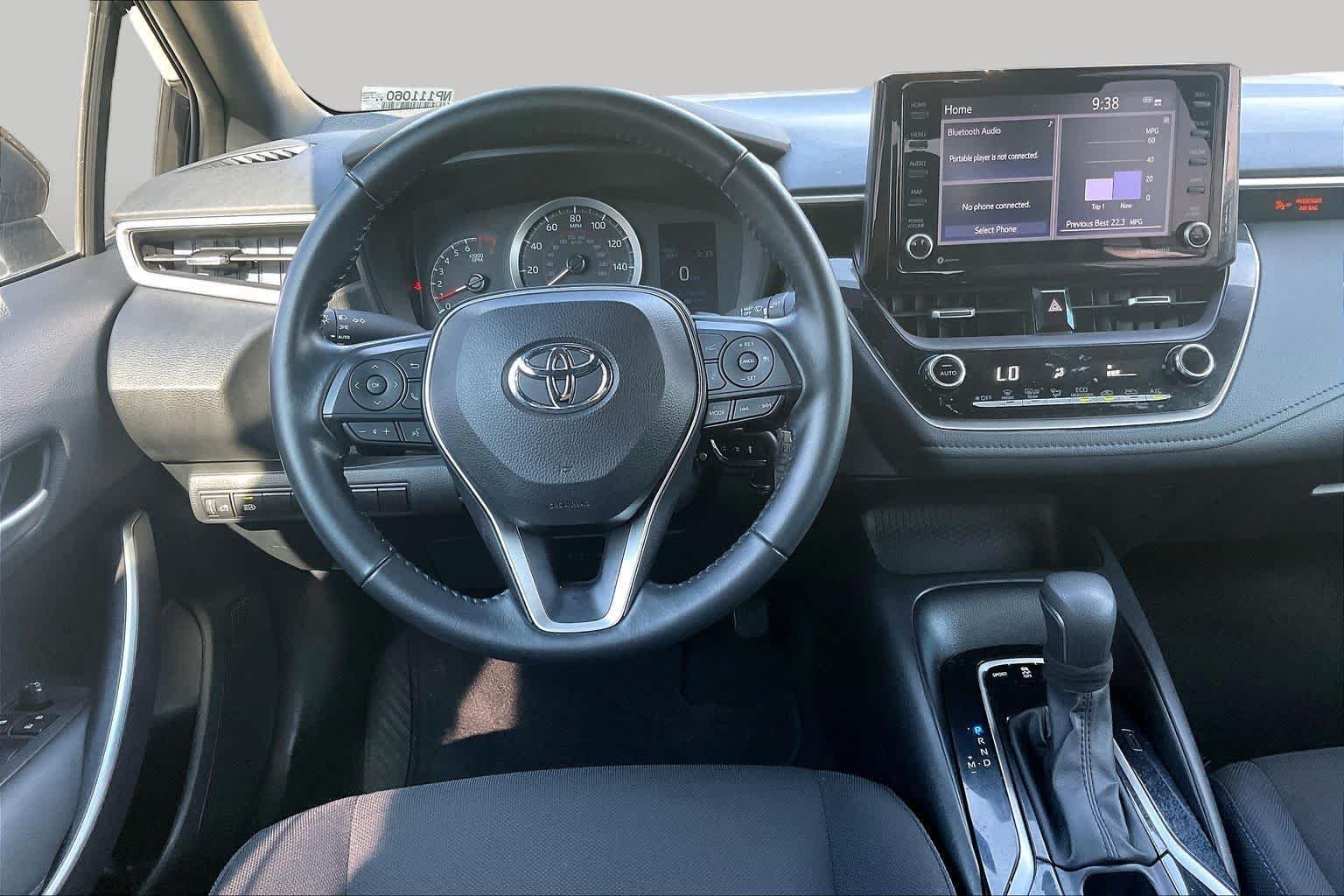Used 2022 Black Sand Pearl Toyota SE image 6