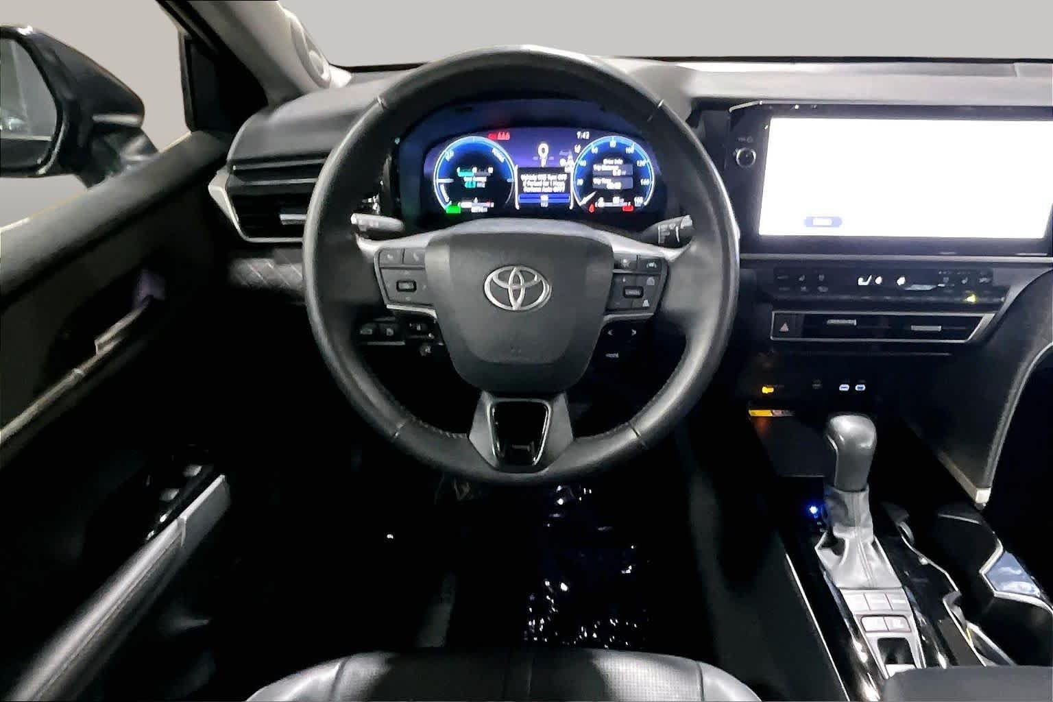 Used 2025 Midnight Black Metallic Toyota XLE image 6