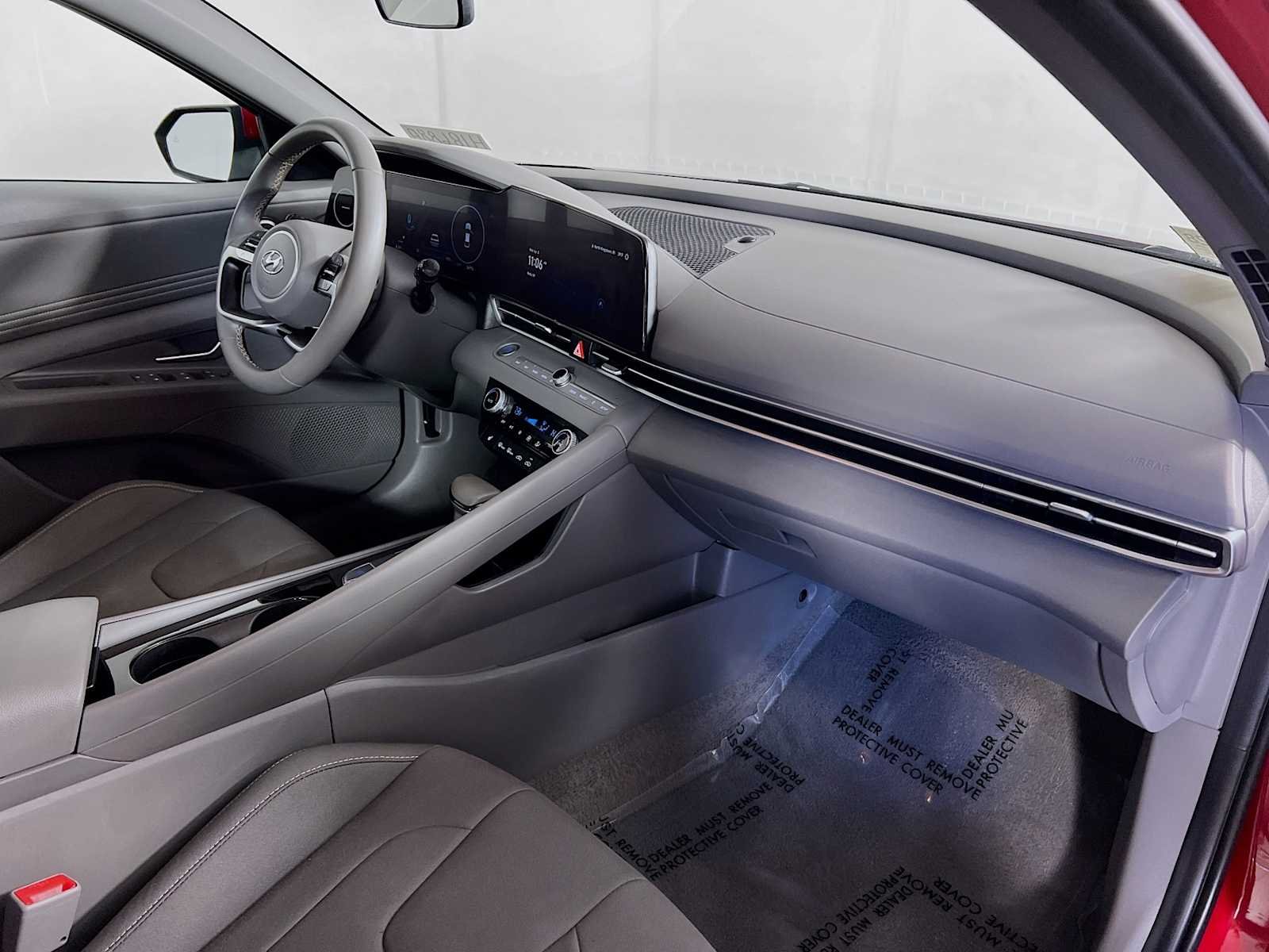 Used 2023 Scarlet Red Pearl Hyundai SEL image 29