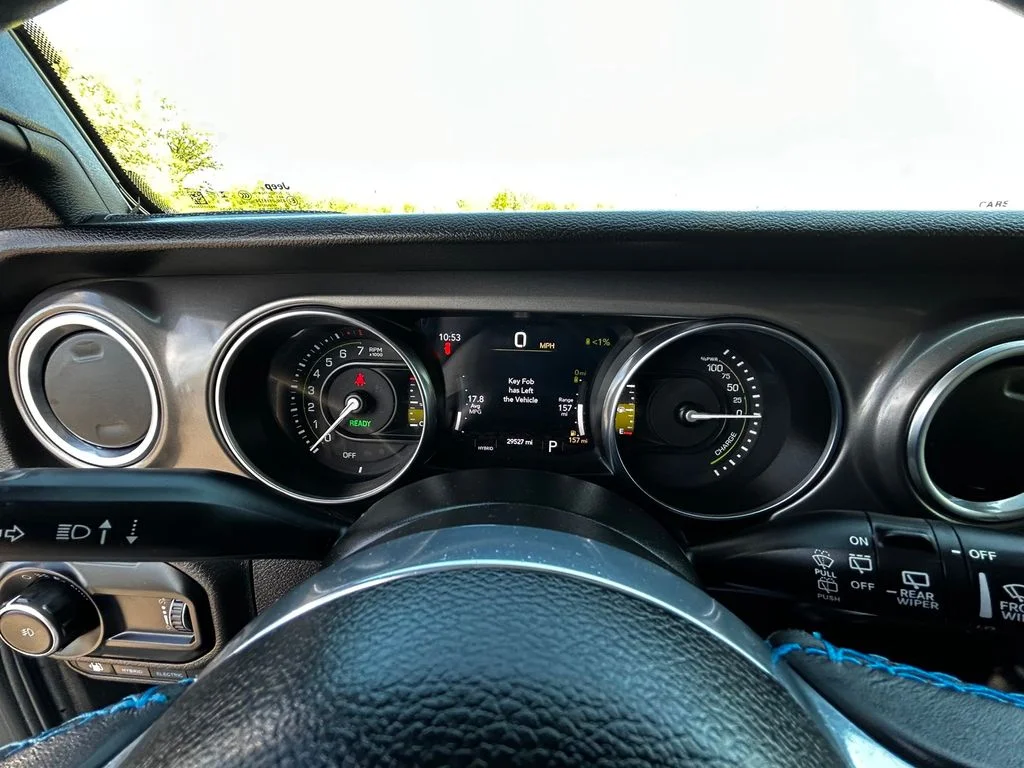 Used 2023 Gray Jeep Rubicon 4xe image 19