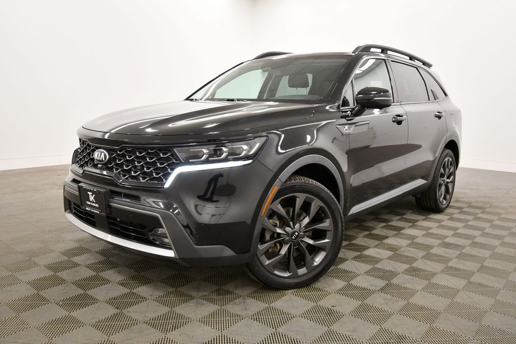 Used 2021 Kia Sorento X-Line with VIN 5XYRKDLF4MG015836 for sale in Rochester, Minnesota
