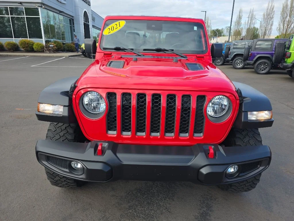 Used 2021 Red Jeep Rubicon image 8