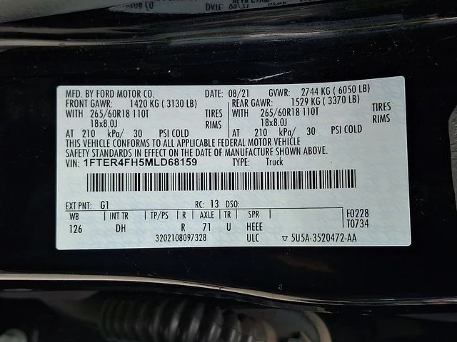 Used 2021 Black Ford Lariat image 28