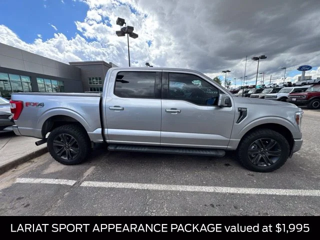 Used 2021 Silver Ford Lariat image 4