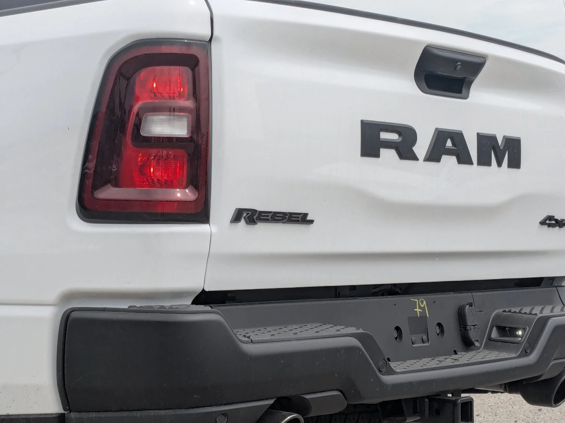 New 2026 White RAM Rebel - - Steel Sport Hood - Skid Plates - Rear Wheelhouse Liners - Trailer Sway Control & More! image 11