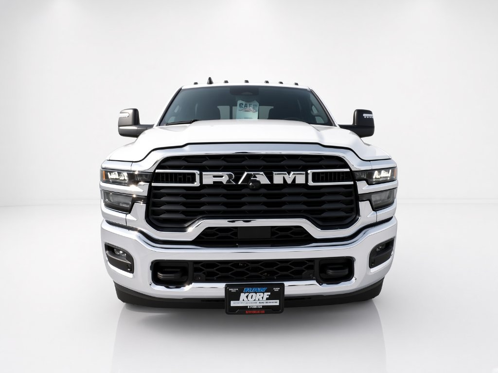 New 2026 Bright White Clear-Coat Exterior Paint RAM Tradesman image 3
