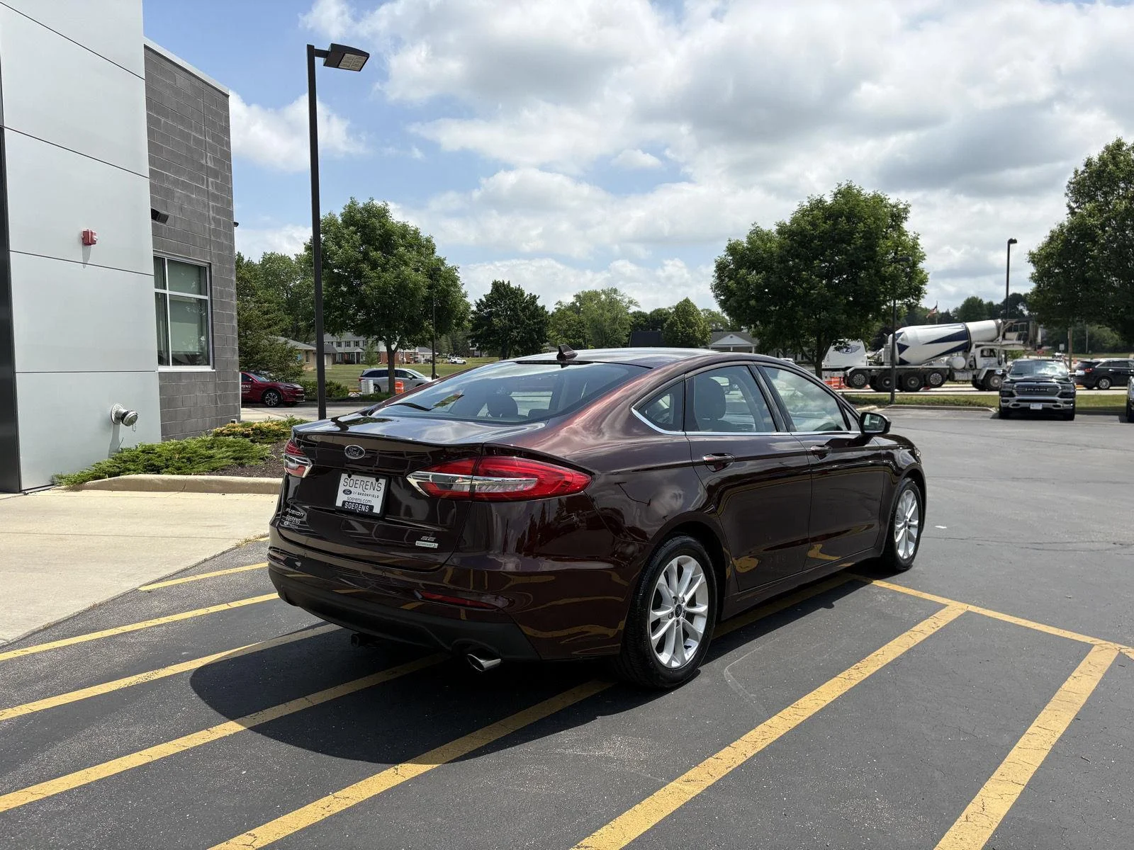 Used 2019 Rich Copper Metallic Tinted Clearcoat Ford SE image 6