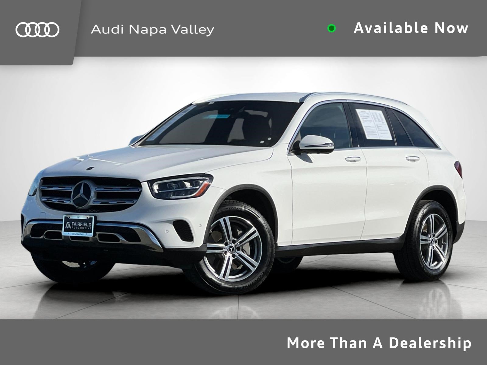 Used 2022 White Mercedes-Benz GLC 300 image 1