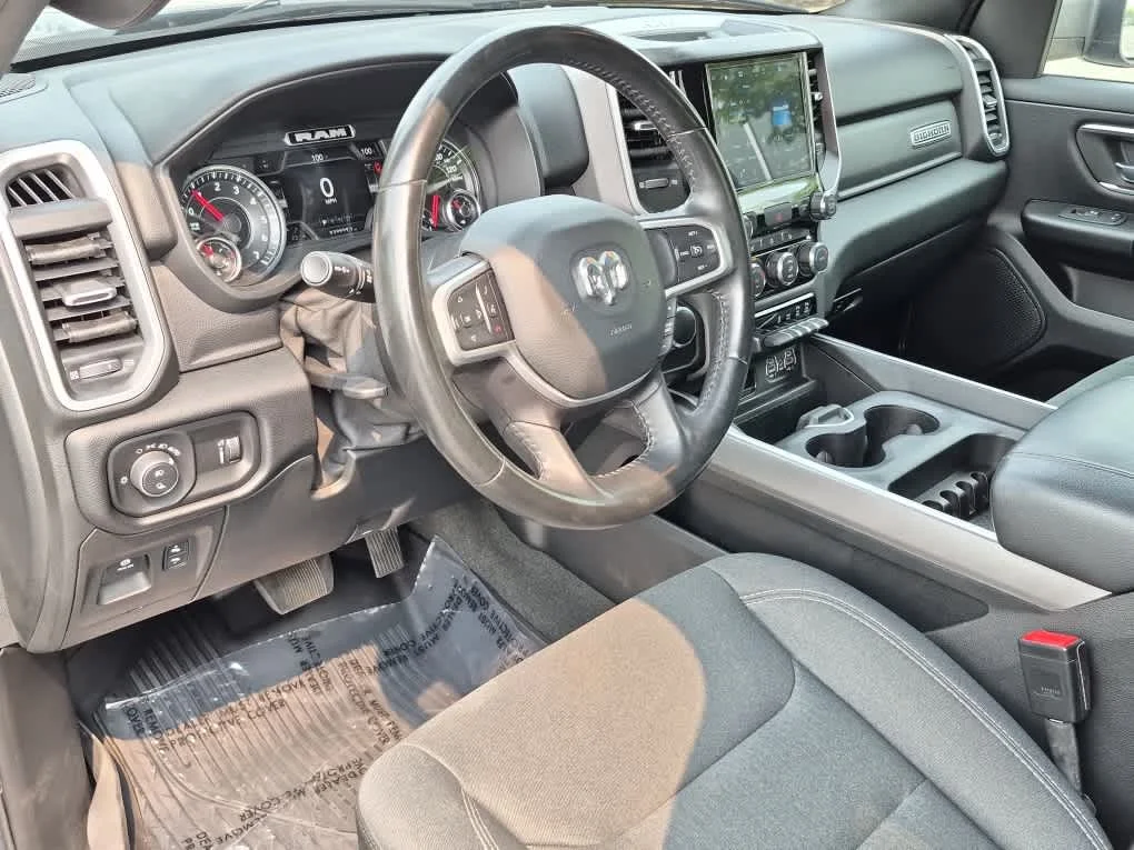 Used 2022 Patriot Blue Pearlcoat Ram Big Horn image 11