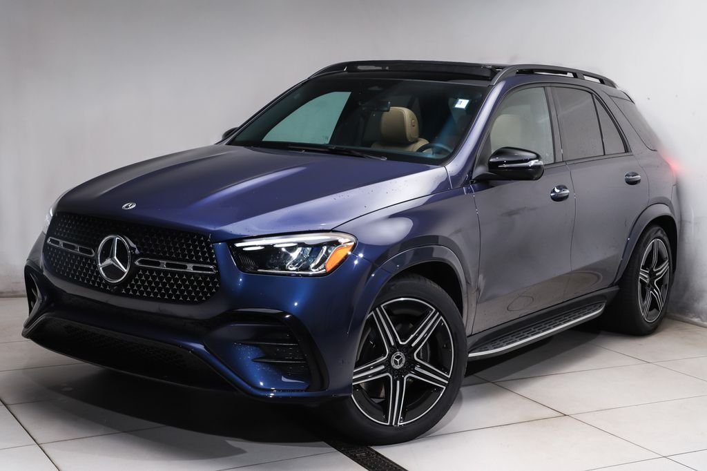 New 2026 Twilight Blue Metallic Mercedes-Benz GLE 450 image 1