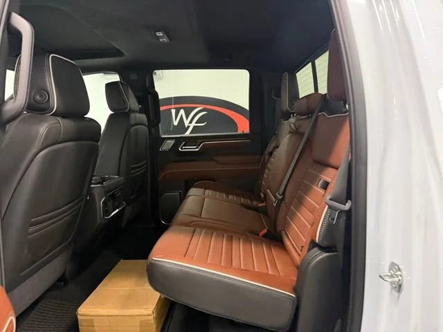 New 2026 Glacier White Tricoat GMC Denali Ultimate DRW image 12