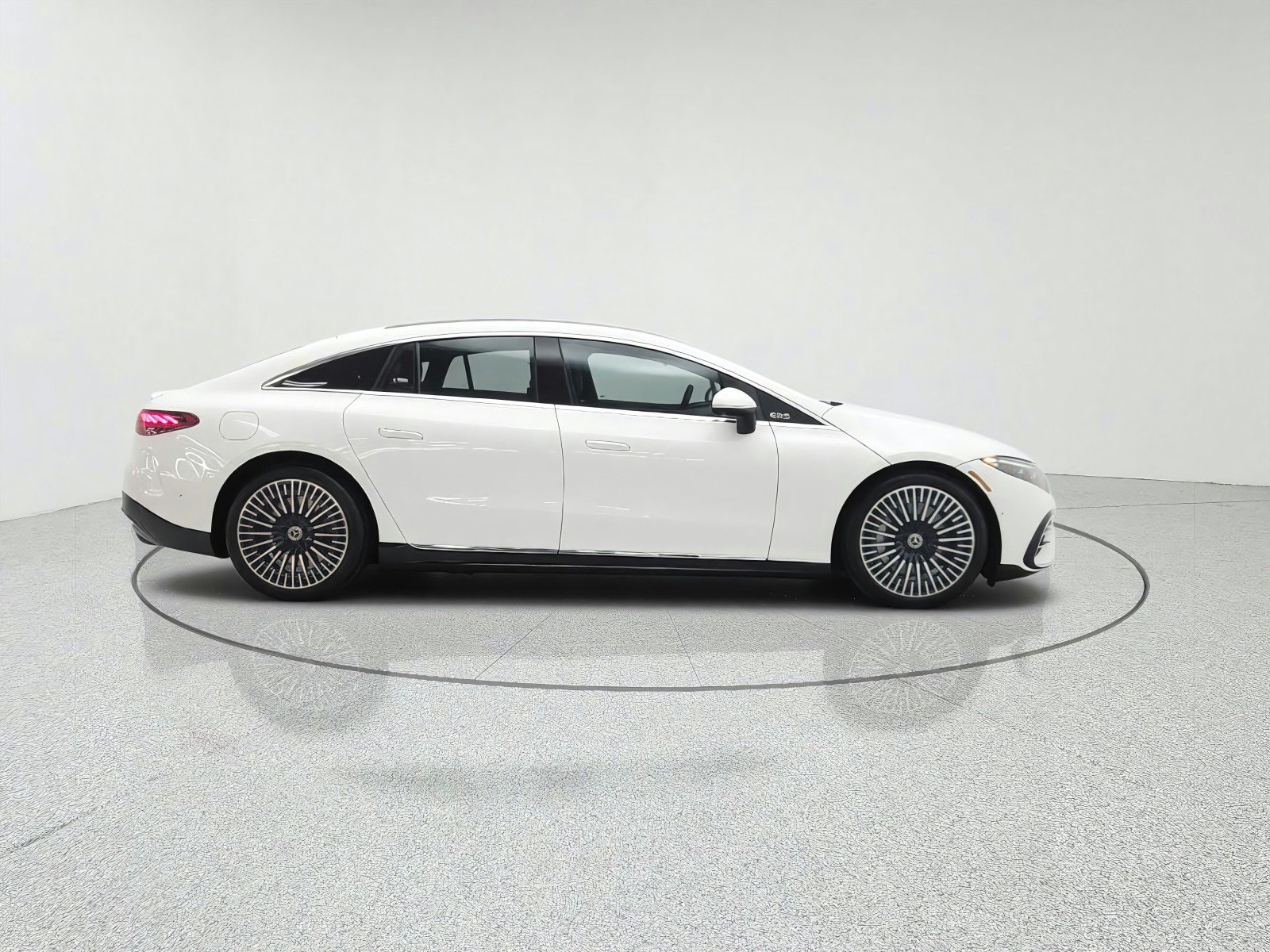 Certified Used 2023 Polar White Mercedes-Benz EQS 450 4MATIC® Sedan image 4