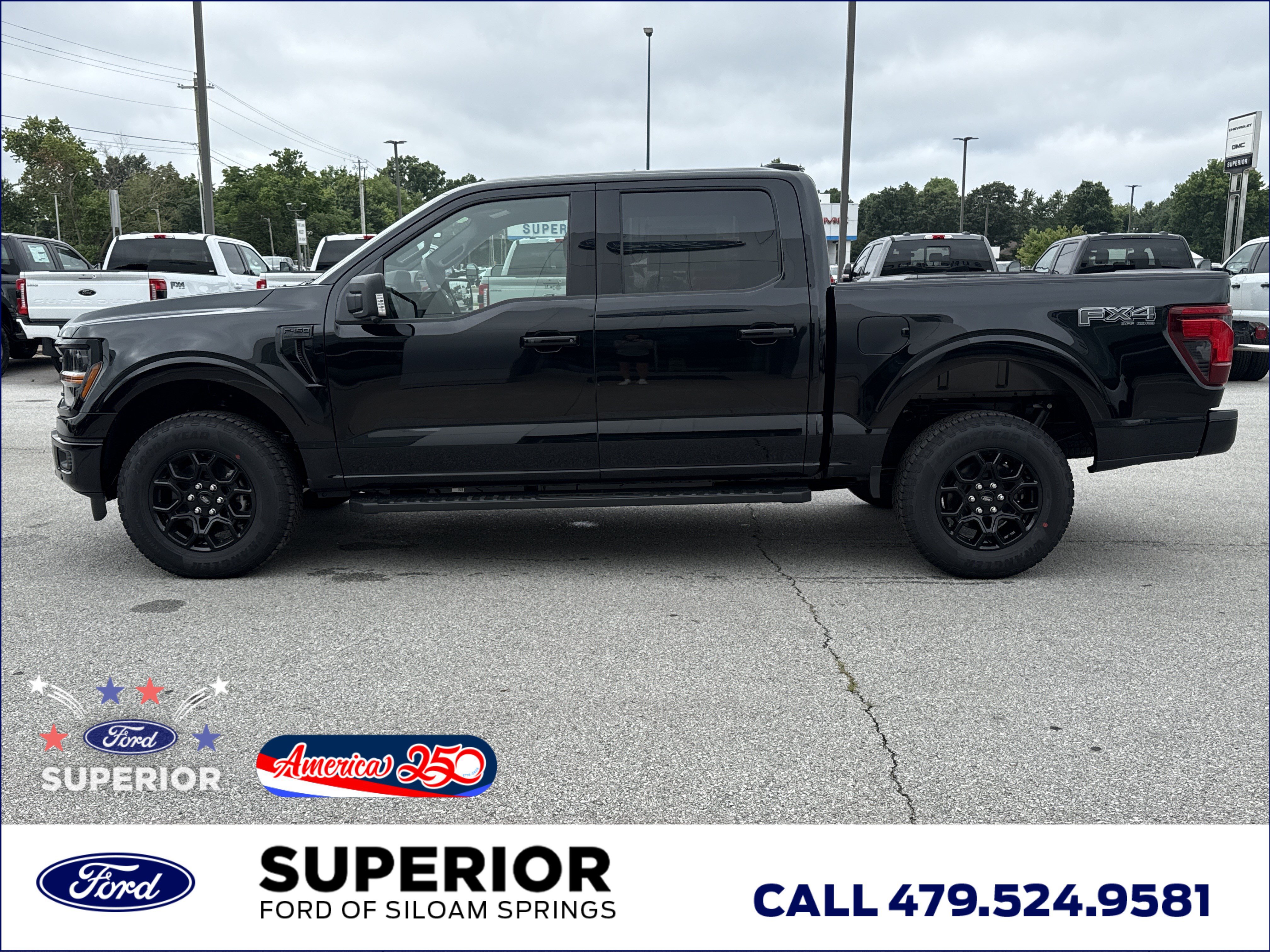New 2026 Agate Black Metallic Ford XLT 4WD image 10