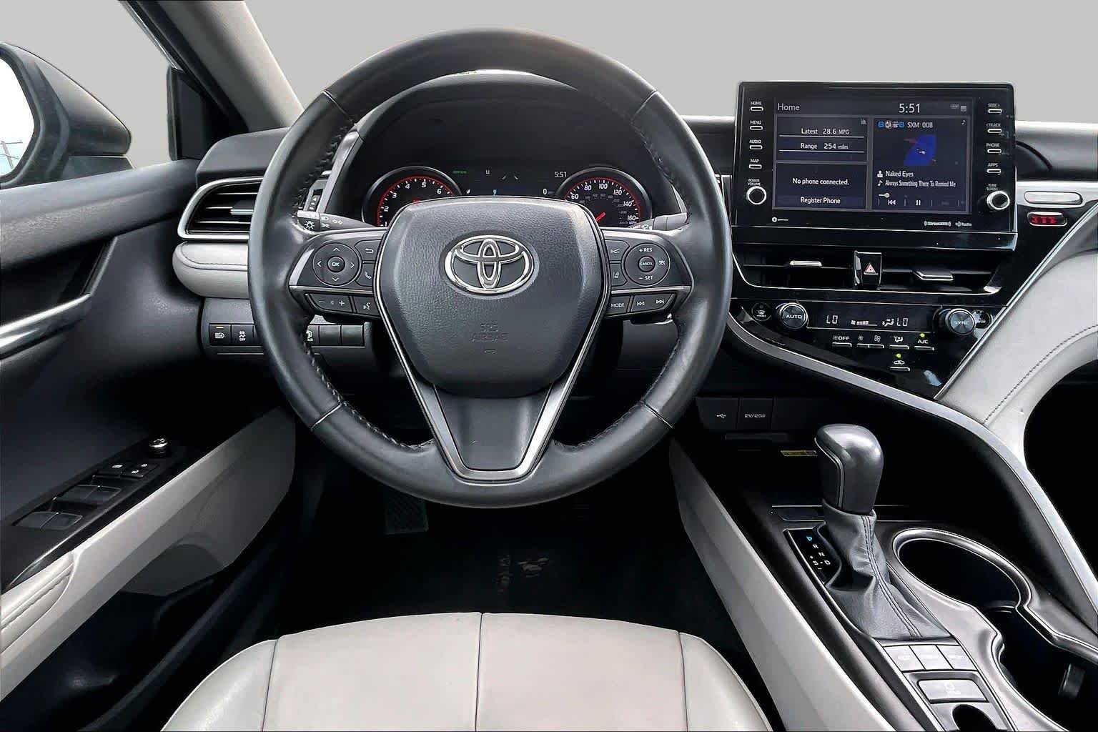 Used 2023 Midnight Black Metallic Toyota XSE image 11