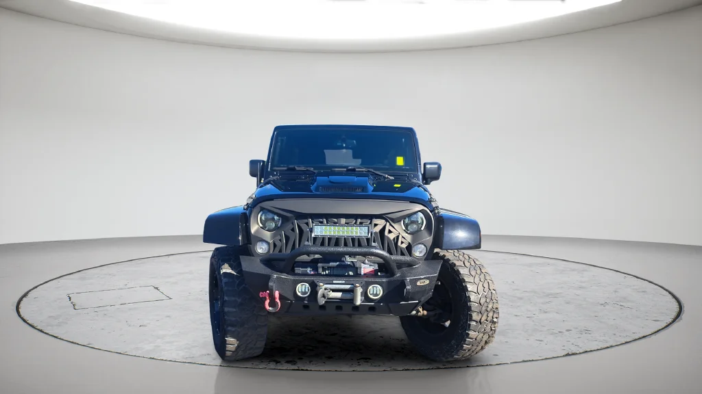 Used 2015 Black Jeep Unlimited Sahara image 2