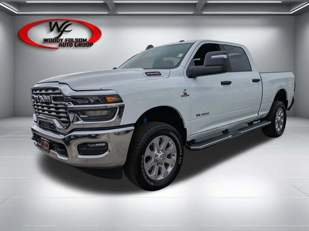 New 2026 Bright White Clear-Coat Exterior Paint RAM Big Horn image 10