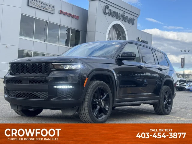 2024 Jeep Grand Cherokee L Limited - - 4x4 - Black App Pkg - Pano Sunroof - Luxury Tech II & More!