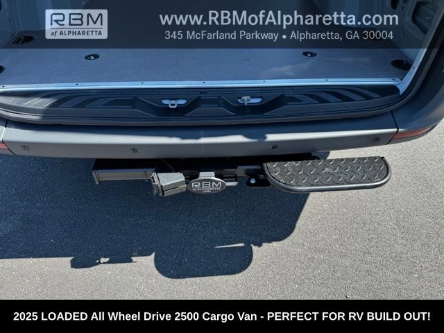 New 2025 Silver Gray Mercedes-Benz 2500 High Roof All Wheel Drive with 144 Wheel Base image 35
