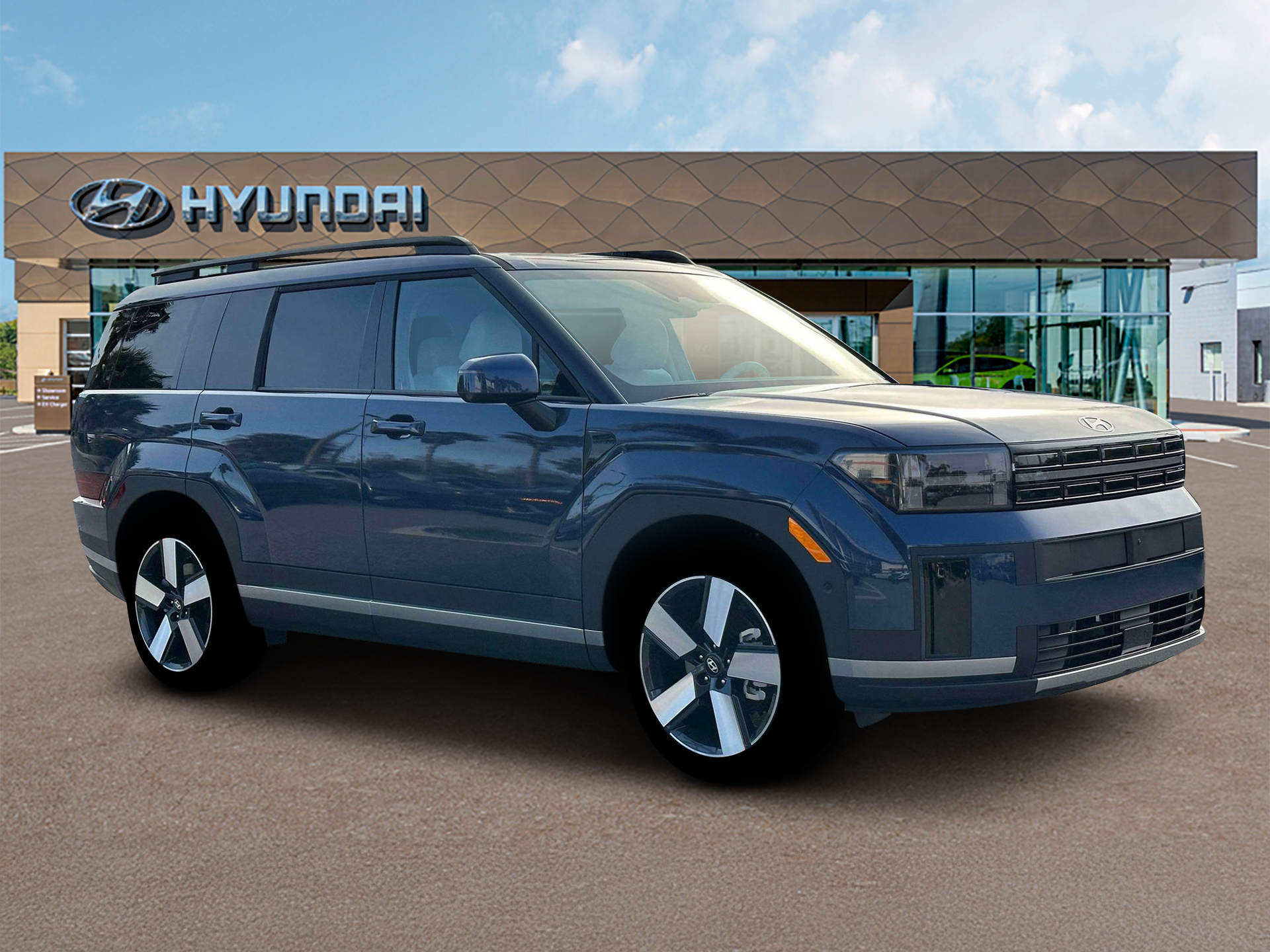 New 2026 Atlantis Blue Hyundai Limited FWD image 10