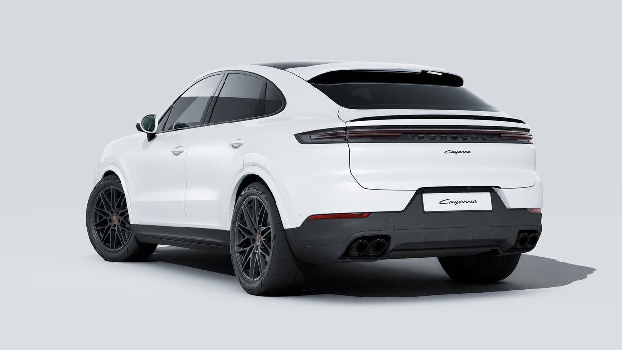 New 2026 Carrara White Metallic Porsche Coupe image 3