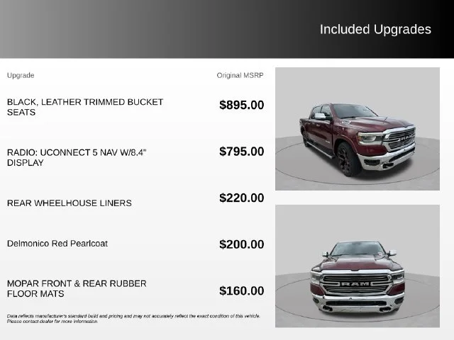 Used 2022 Red Ram Laramie image 8