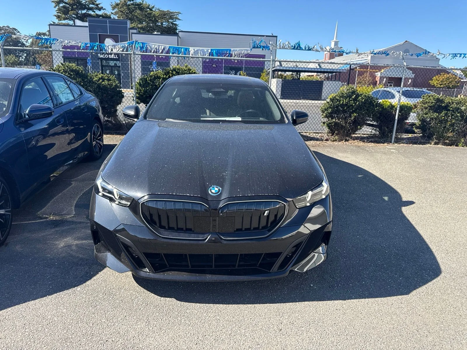 New 2027 Black Sapphire Metallic BMW eDrive40 image 2